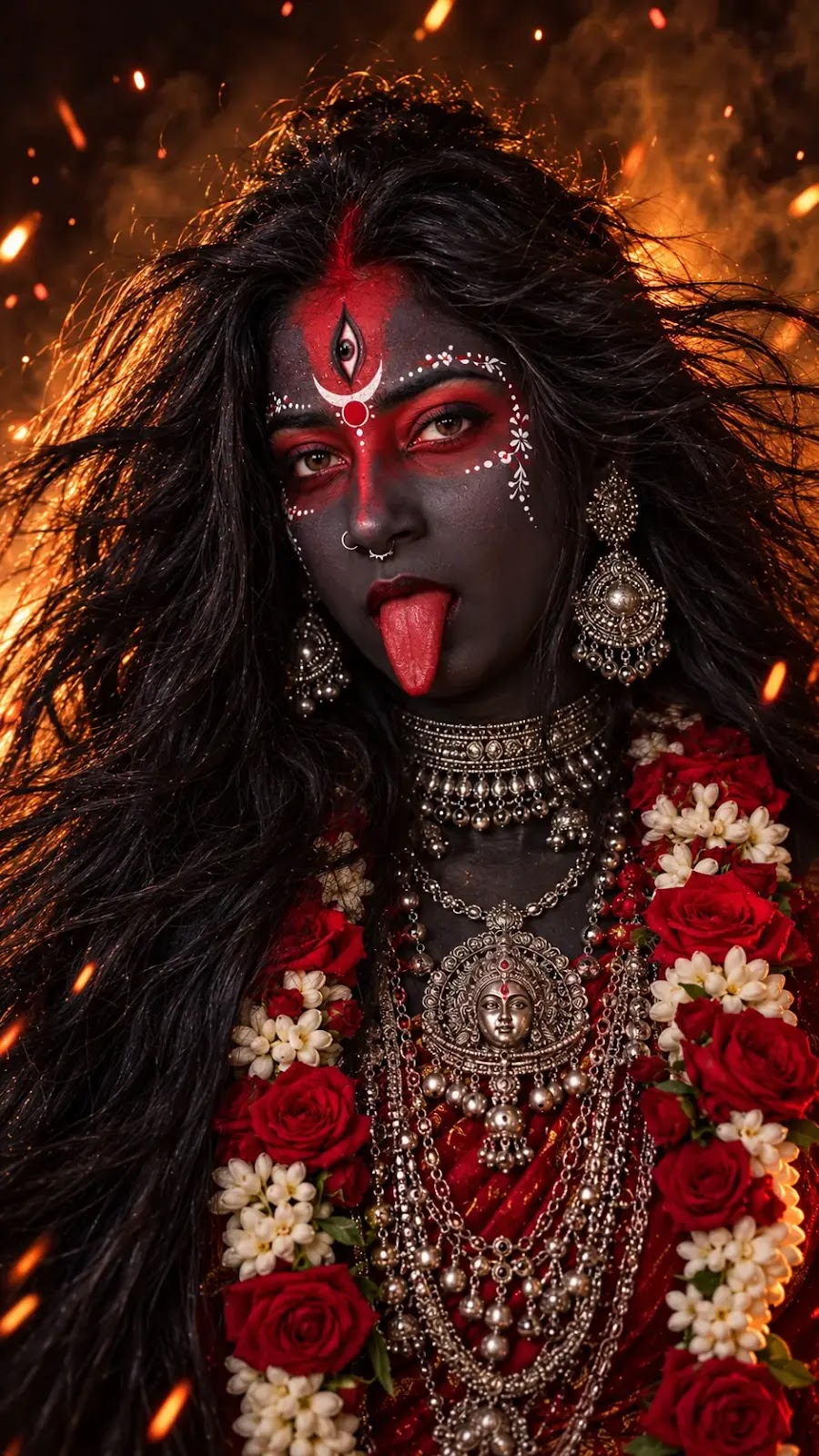 Day 6 โ Maa Katyayani Look