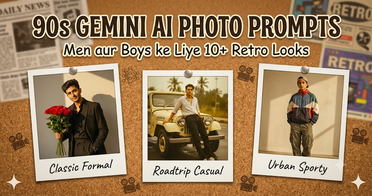 90s Gemini AI Photo Prompts