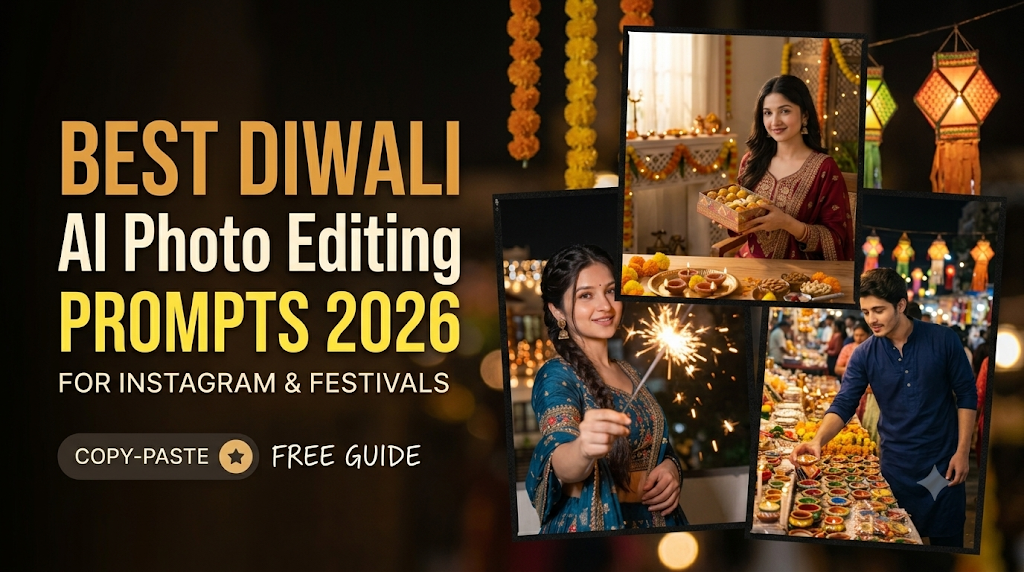 Best Diwali AI Photo Editing Prompts 2026