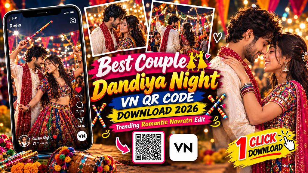Best Couple Dandiya Night VN QR Code